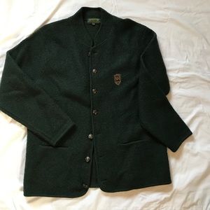 Vintage 100% wool Surhom cardigan